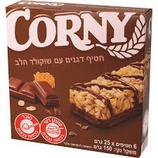 קורני חטיף דגנים שוקולד חלב