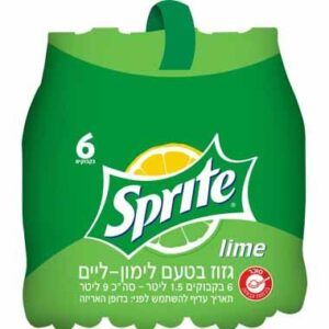 מארז שישיית ספרייט 1.5 ל'