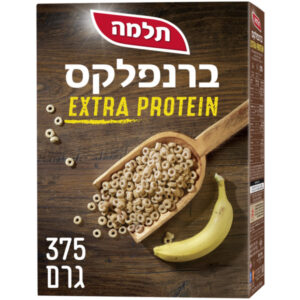 ברנפלקס אקסטרה פרוטאין 375 גרם