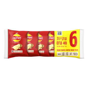 מארז תפוצ'יפס טבעי 6*40 גרם
