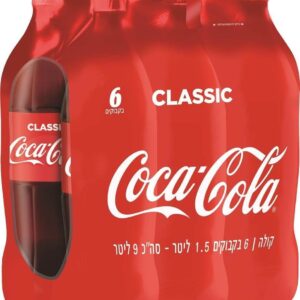 שישיית קוקה קולה 1.5 ליטר