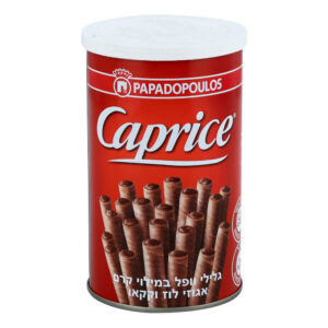 גלילי וופל קרם אגוז קפריס 400 גרם