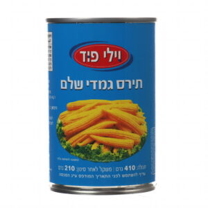 תירס גמדי וילי פוד 410 גרם
