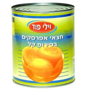 וילי פוד חצאי אפרסקים