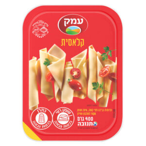גבינה צהובה עמק פרוס 28% 400 ג׳ קופסא