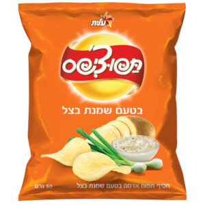 תפוצ'יפס שמנת בצל 50 ג׳