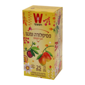 תה הגן הקסום פסיפלורה מנגו ויסוצקי 25 ש'