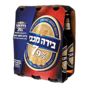 שישיית בירה מכבי 7.9%