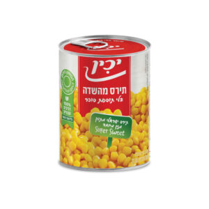 תירס מהשדה ללא סוכר יכין