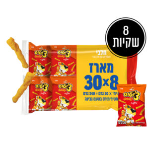 מארז צ'יטוס גבינה 8*30 גרם