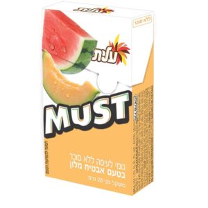 מסטיק מאסט אבטיח(לבן כתום)