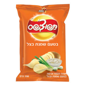 תפוצ'יפס שמנת בצל 200 גרם