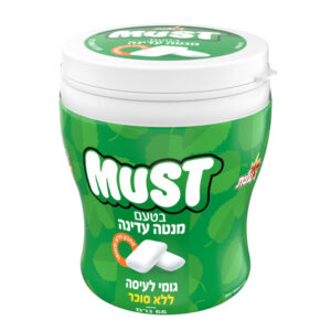 מסטיק מאסט צנצנת מנטה(ירוק)