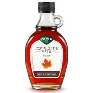 סירופ מייפל טבעי יד מרדכי 189 מ"ל