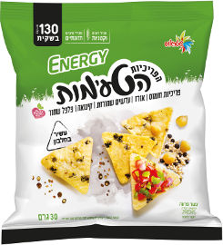 פריכיות משולשות פלפל שחור אנרג'י
