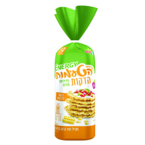 פריכיות הטעימות תירס דקות (צהוב)