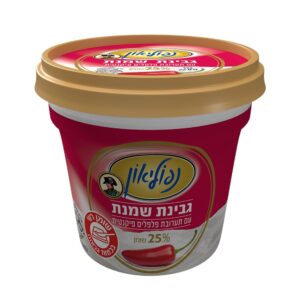 גבינת נפוליאון פיקנטית פלפלים 25% 225 ג'