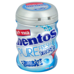 מסטיק מנטוס פיור מנטה חזקה(אפור)