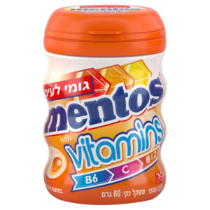 מסטיק מנטוס הדרים(כתום)