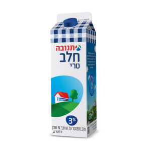 חלב 3% 1 ליטר תנובה