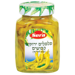 פלפלים ירוקים כבושים sera