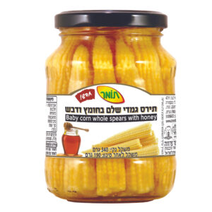 תירס גמדי שלם בחומץ תומר