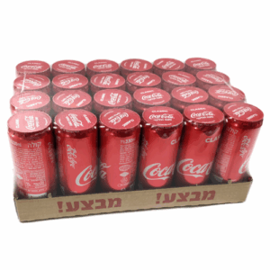 מגש פחיות קולה 24 יח'