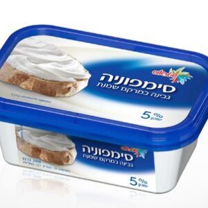גבינת סימפוניה בטעם טבעי 5% שומן