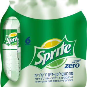 מארז שישיית ספרייט זירו 1.5 ל'