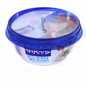 גבינה צפתית מעודנת 5% פיראוס 200 גרם