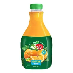 מיץ תפוזים סחוט טבעי 2 ליטר פריגת