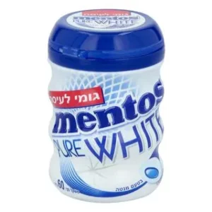 מסטיק מנטוס פיור מנטה (כחול לבן)