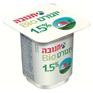 יוגורט ביו תנובה 1.5% טבעי 200 גרם