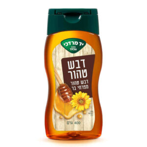 דבש לחיץ 400 גרם יד מרדכי