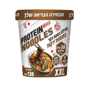 נודלס בקר חלבון פרוטאין מקס (חום)