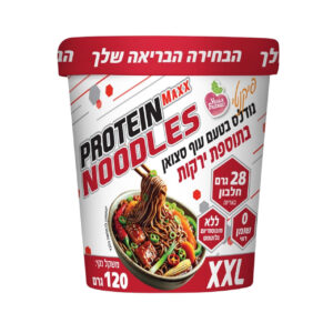 נודלס עוף סצואן חלבון פרוטאין מקס (אדום)
