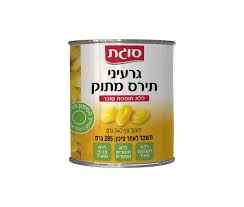 גרעיני תירס ללא סוכר סוגת 340 גרם