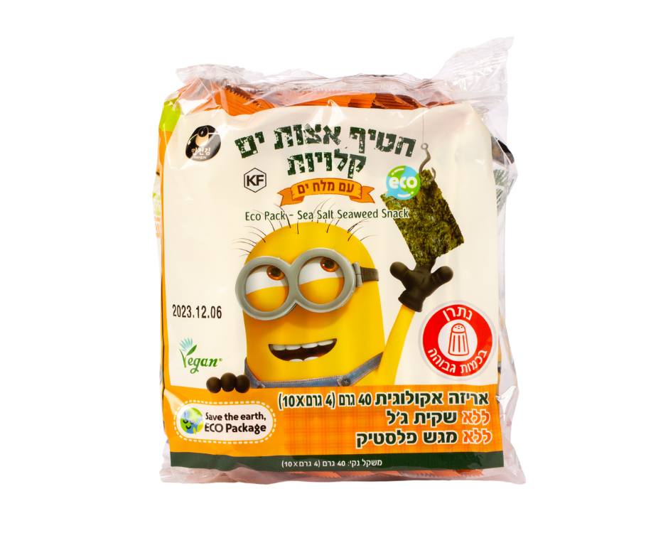 מארז חטיף אצות 40 גרם*10
