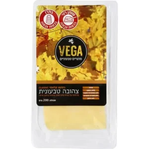 גבינה צהובה טבעונית קלאסית וגה 200 גרם