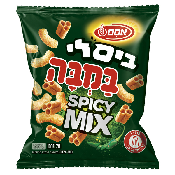 ביסלי במבה ספייסי מיקס 70 גרם